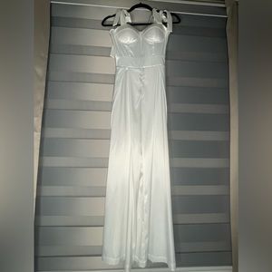 Fashion Nova Satin Jumpsuit